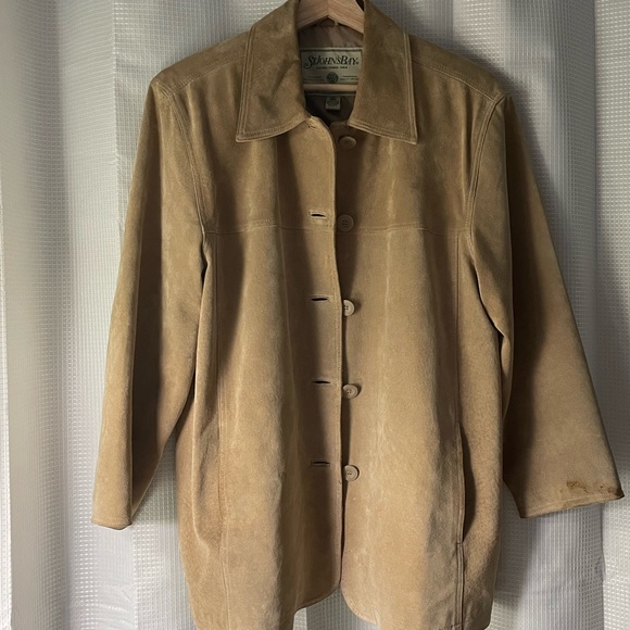 Vintage Suede Button Up - Picture 7 of 7